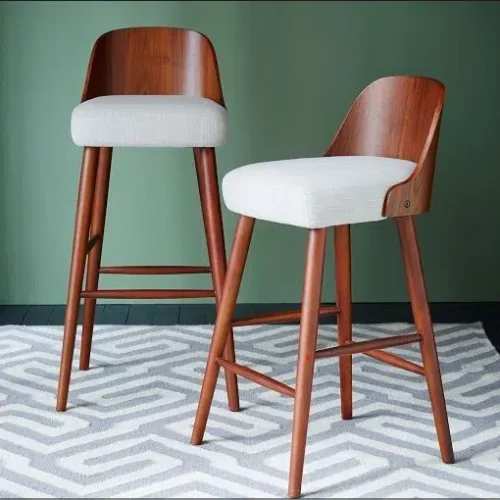 Bar Wooden Chair, Brown NA0201