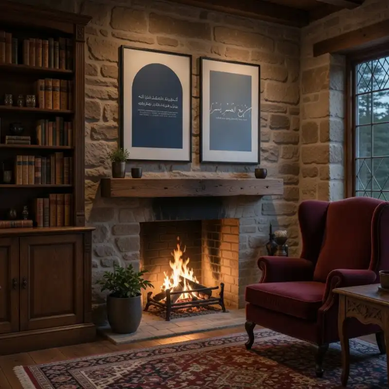 Ease & Forgiveness Islamic Calligraphy Set - Image 4