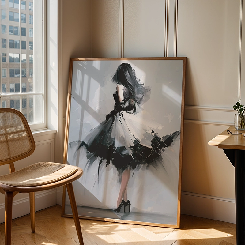 🖤 “Midnight Pirouette”