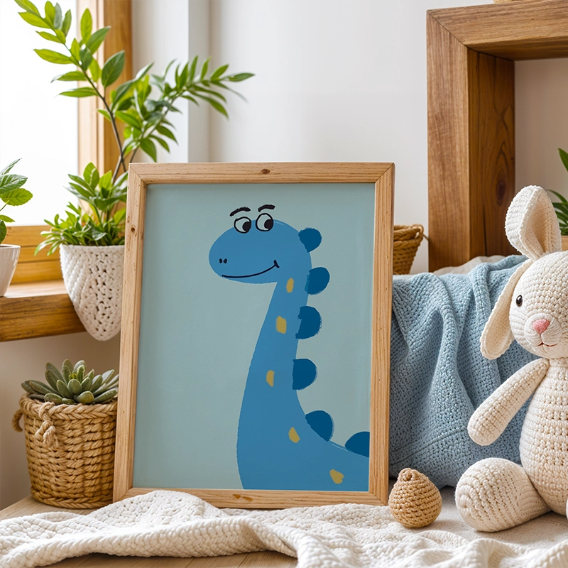 “Dino Buddy Blue”