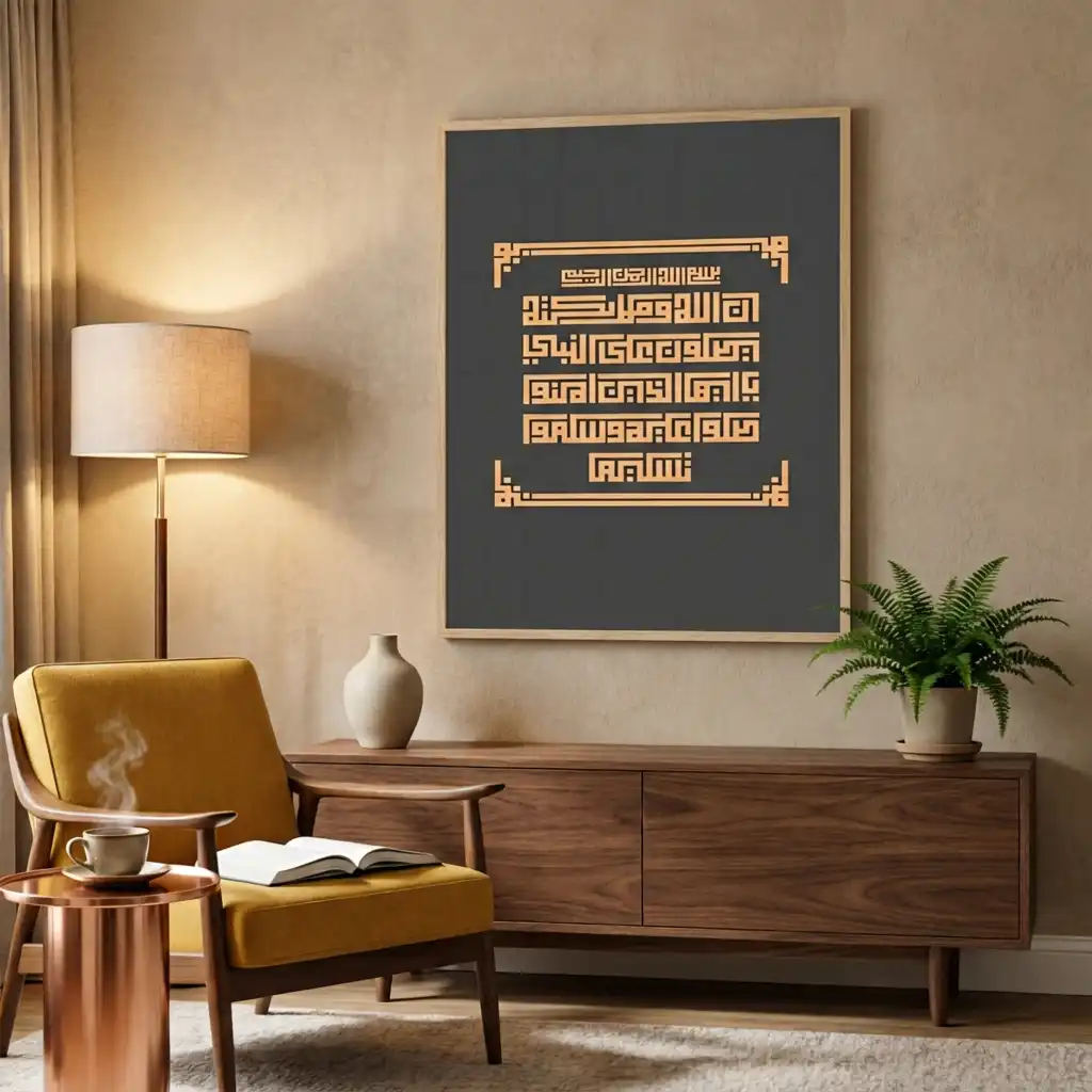 إِنَّ اللَّهَ وَمَلَائِكَتَهُ يُصَلُّونَ عَلَى النَّبِيِّ - الصورة 2