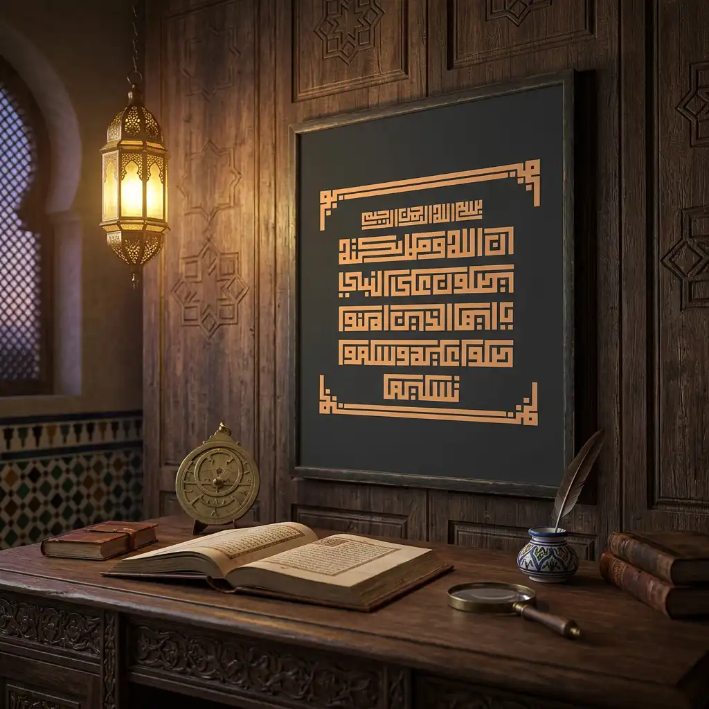 إِنَّ اللَّهَ وَمَلَائِكَتَهُ يُصَلُّونَ عَلَى النَّبِيِّ - الصورة 4