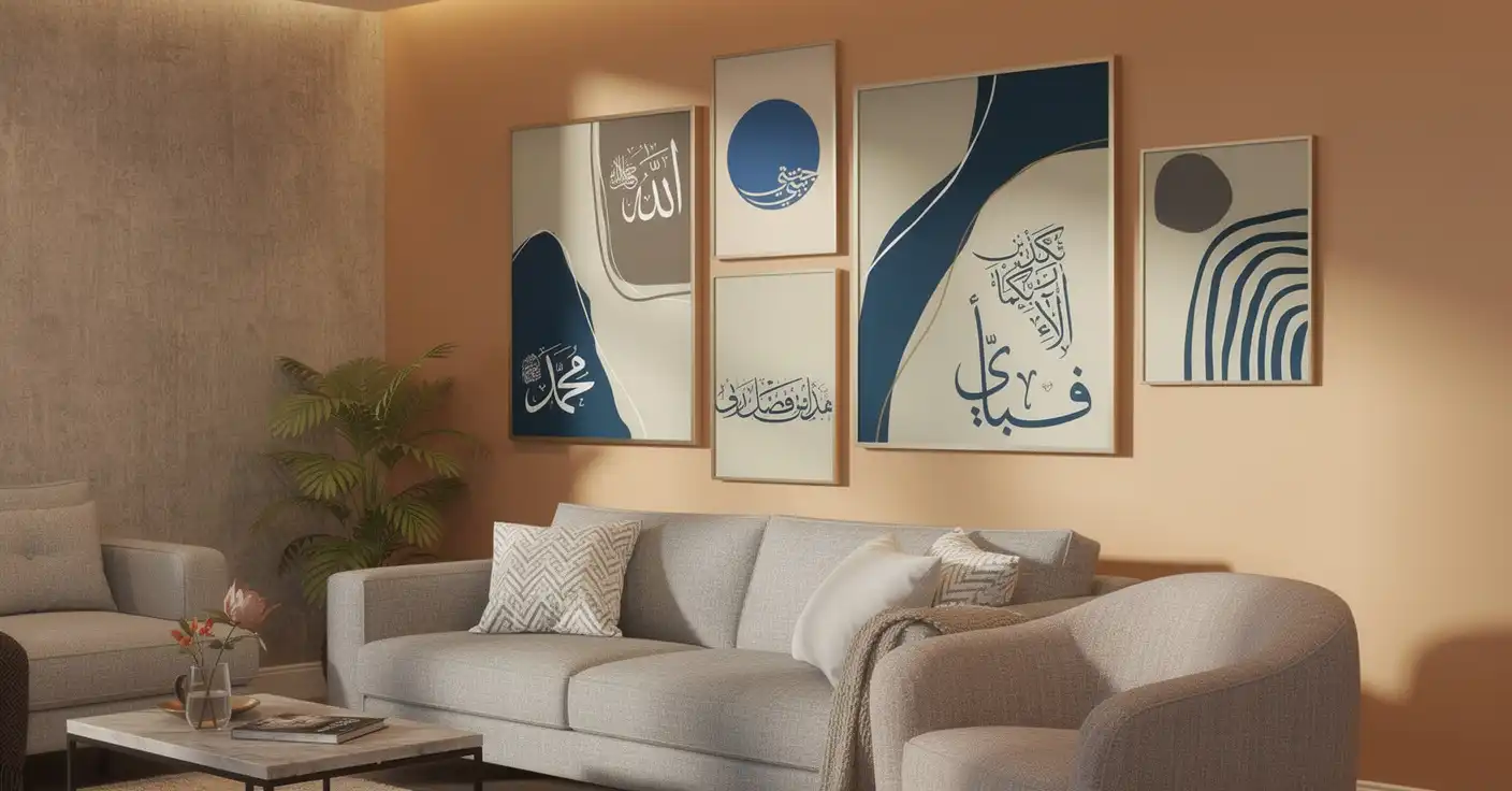 Islamic Calligraphy Gallery Wall - Image 3